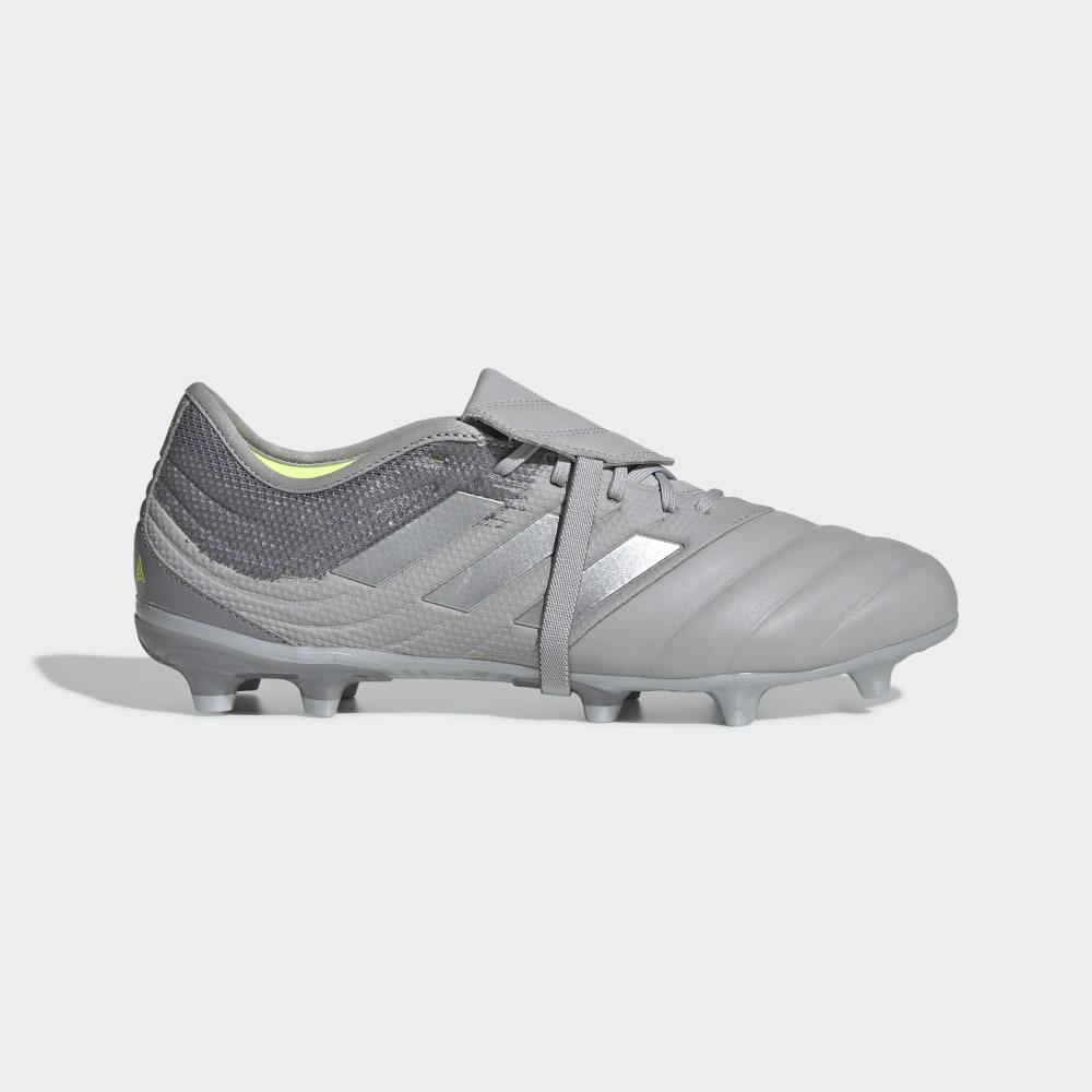 Ghete Fotbal Adidas Copa Gloro 20.2 Firm Ground Barbati Romania - Gri/Argintii Metal/Galbeni EF8361